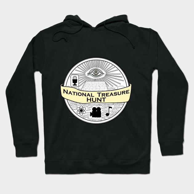 National Treasure Hunt OFFICIAL Hoodie by National Treasure Hunt